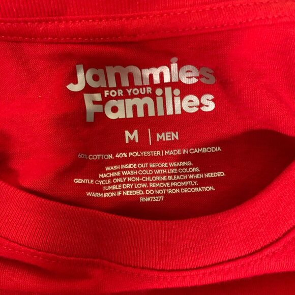 Mens Jammies For Your Families Santa Pajama Top M - Picture 4 of 7